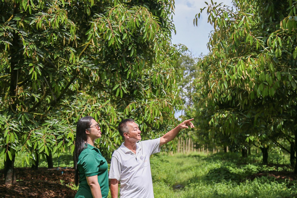 CPF Sharing Treated Water with Farmers